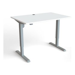 ConSet Hve Snkebord 120x80 - 501-33 - hvid bordplade - grt stel