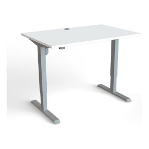 ConSet Hve Snkebord 120x80 - 501-33 - hvid bordplade - grt stel