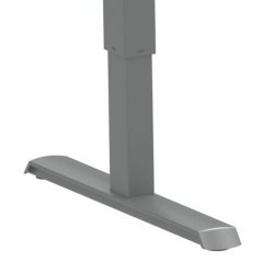 ConSet H�ve S�nkebord 140x80 - 501-33 - Sort bordplade - s�lv stel