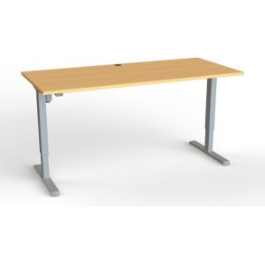 ConSet Hve Snkebord 180x80 - 501-33 - Bg bordplade - grt stel