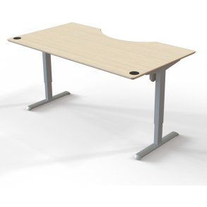 ConSet Hve Snkebord 180x100 - 501-33 - ahorn bordplade - grt stel