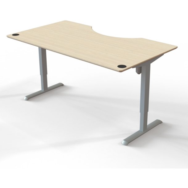 ConSet Hve Snkebord 180x100 - 501-33 - ahorn bordplade - grt stel