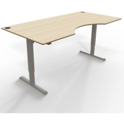 ConSet Hve Snkebord 200x100 - 501-33 - ahorn bordplade - grt stel