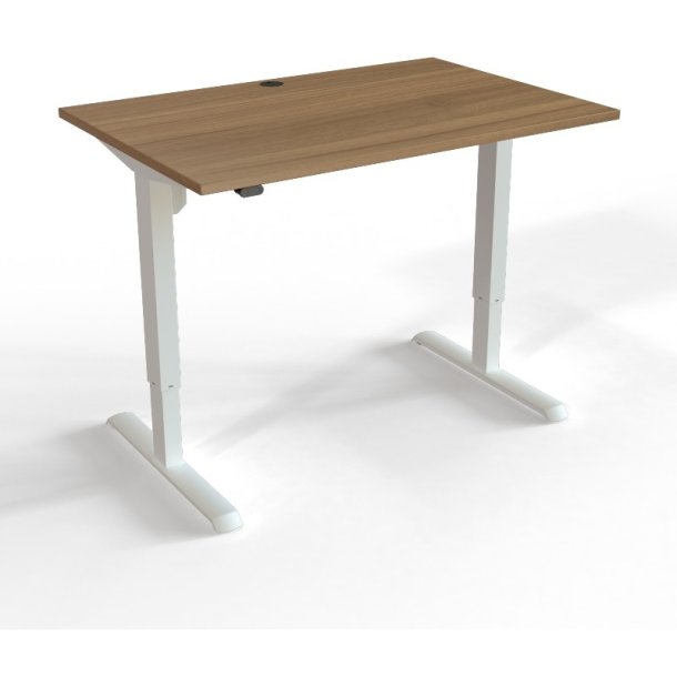 ConSet Hve Snkebord 120x80 - 501-33 - Nd bordplade - hvidt stel