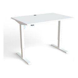 ConSet Hve Snkebord 120x80 - 501-33 - hvid bordplade - hvidt stel