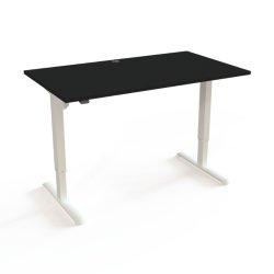 ConSet H�ve S�nkebord 140x80 - 501-33 - Sort bordplade - hvidt stel