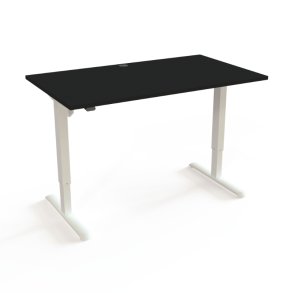 ConSet H�ve S�nkebord 140x80 - 501-33 - Sort bordplade - hvidt stel