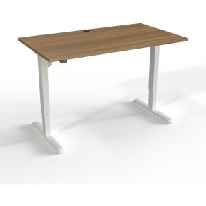 ConSet Hve Snkebord 140x80 - 501-33 - Nd bordplade - hvidt stel