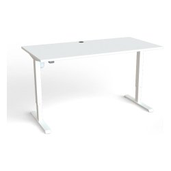 ConSet Hve Snkebord 160x80 - 501-33 - hvid bordplade - hvidt stel