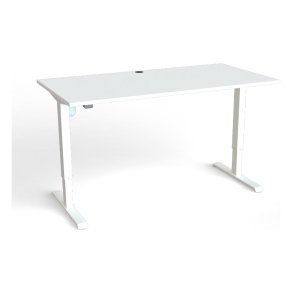 ConSet Hve Snkebord 160x80 - 501-33 - hvid bordplade - hvidt stel