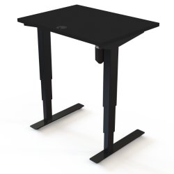 ConSet H�ve S�nkebord 80x60 - 501-37 - Sort bordplade - sort stel