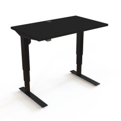 ConSet H�ve S�nkebord 100x60 - 501-37 - Sort bordplade - sort stel