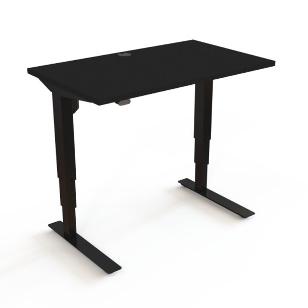 ConSet H�ve S�nkebord 100x60 - 501-37 - Sort bordplade - sort stel