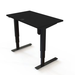 ConSet H�ve S�nkebord 100x60 - 501-37 - Sort bordplade - sort stel