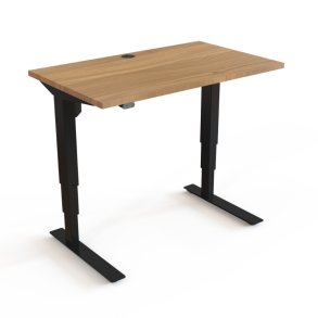 ConSet H�ve S�nkebord 100x60 - 501-37 - Valn�d bordplade - sort stel