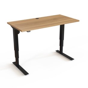 ConSet H�ve S�nkebord 120x60 - 501-37 - Valn�d bordplade - sort stel
