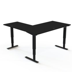 ConSet H�ve S�nkebord 160x160 - 501-37 - Sort bordplade - sort stel