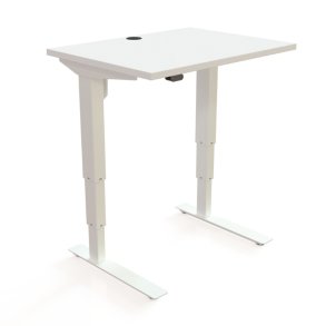 ConSet H�ve S�nkebord 80x60 - 501-37 - Hvid bordplade - hvid stel