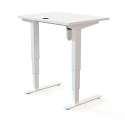 ConSet H�ve S�nkebord 80x60 - 501-37 - Hvid bordplade - hvid stel