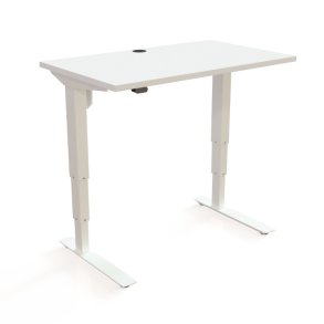 ConSet H�ve S�nkebord 100x60 - 501-37 - Hvid bordplade - hvid stel