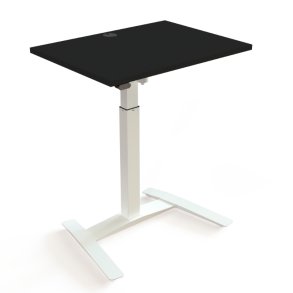 ConSet H�ve S�nkebord 80x60 - 501-9 - Sort bordplade - hvidt stel