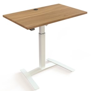 ConSet H�ve S�nkebord 100x60 - 501-9 - Valn�d bordplade - hvidt stel