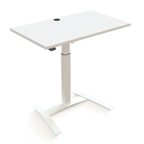 ConSet H�ve S�nkebord 100x60 - 501-9 - Hvid bordplade - hvidt stel