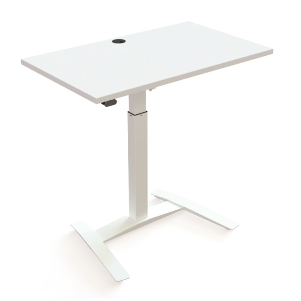 ConSet H�ve S�nkebord 100x60 - 501-9 - Hvid bordplade - hvidt stel
