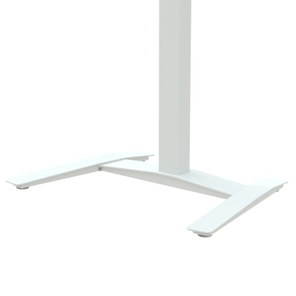 ConSet H�ve S�nkebord 100x60 - 501-9 - Hvid bordplade - hvidt stel