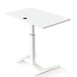 ConSet H�ve S�nkebord 100x60 - 501-9 - Hvid bordplade - hvidt stel