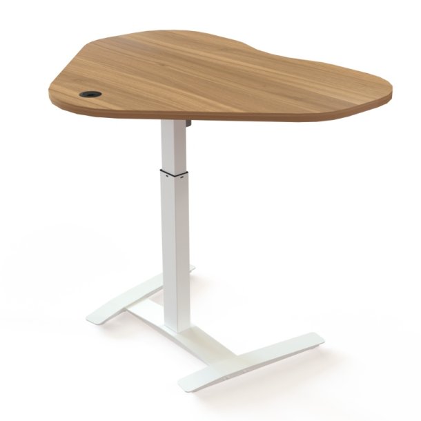 ConSet H�ve S�nkebord 117x90 - 501-9 - Valn�d bordplade - hvidt stel