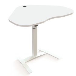 ConSet H�ve S�nkebord 117x90 - 501-9 - Hvid bordplade - hvidt stel