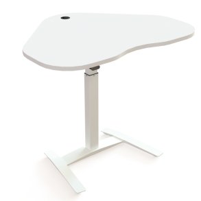 ConSet H�ve S�nkebord 117x90 - 501-9 - Hvid bordplade - hvidt stel