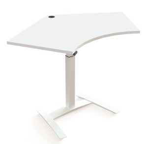 ConSet H�ve S�nkebord 138x92 - 501-9 - Hvid bordplade - hvidt stel