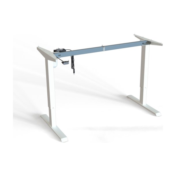 ConSet Hve Snkestel 129cm bred - 501-33 - hvidt stel