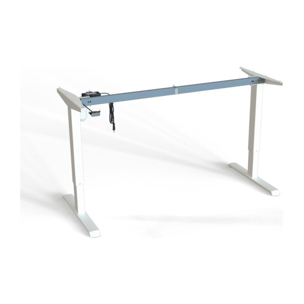 ConSet Hve Snkestel 152cm bred - 501-33 - hvidt stel