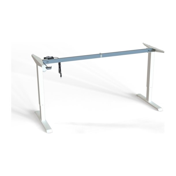 ConSet Hve Snkestel 172cm bred - 501-33 - hvidt stel