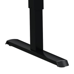 ConSet Hve Snkebord 120x80 - 501-33 - hvid bordplade - Sort stel