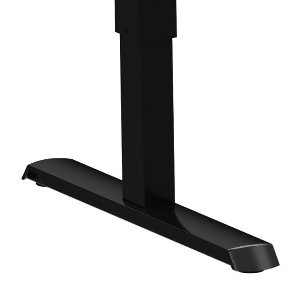 ConSet Hve Snkebord 120x80 - 501-33 - hvid bordplade - Sort stel