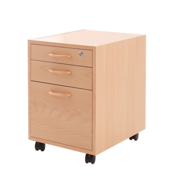ConSet Kassette, 3 Skuffer, B�g-Finer - PED 3A400 B