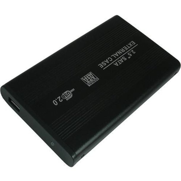 Coreparts Ekstern harddisk 1TB 8 MB USB 2.0 2,5", 5400 RPM, Sort