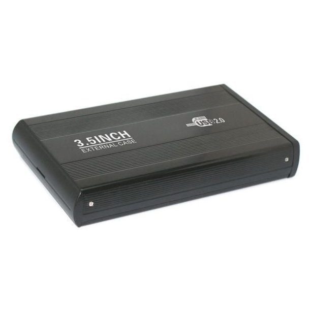 Coreparts Ekstern harddisk 1TB USB 3.0 3,5" 7200 rpm, sort