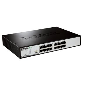 D-Link DGS-1016D/E 16-port Gigabit uregleret switch