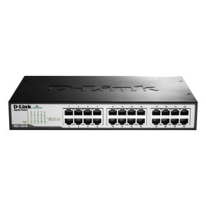 D-Link DGS-1024D Umanaged Gigabit Switch med 24 porte