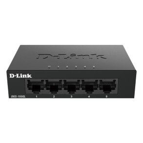 D-Link DGS-105GL/E Umanaged Gigabit Switch med 5 porte