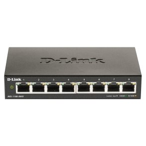 D-Link DGS-1100-08V2 managed Gigabit-switch med 8 porte