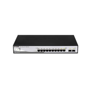 D-Link DGS-1210-10 administreret L2 Gigabit switch med 8 porte