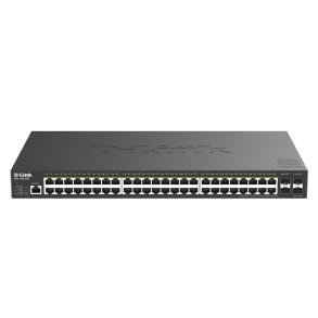 D-Link DGS-1250-52XP Managed L2/L3 Switch med 48 Gigabit porte og 4 SFP+