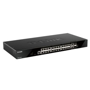 D-Link DGS-1520-28/E Managed L3 Switch med 24 porte og 10G uplinks
