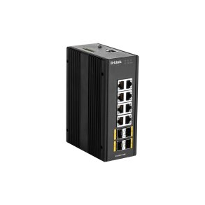 D-Link 12-Port L2 Managed Switch med 8x Gigabit & 4x SFP